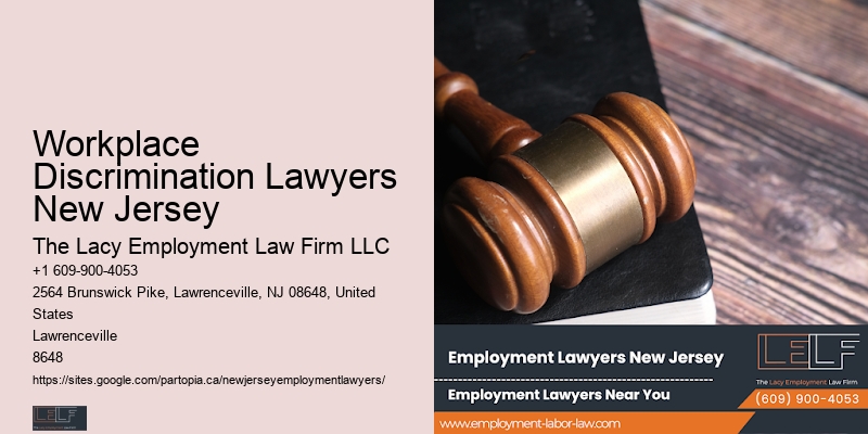 Employment disputes legal representation Workplace Discrimination Lawyers New Jersey