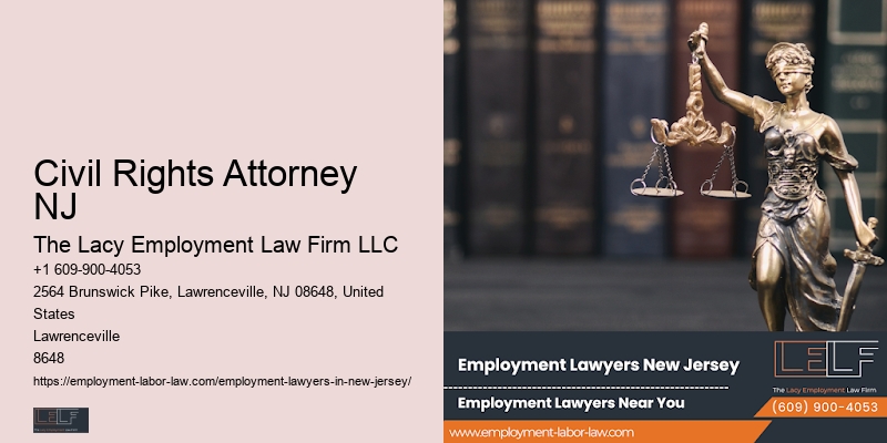 Workplace Fairness Attorney Civil Rights Attorney NJ
