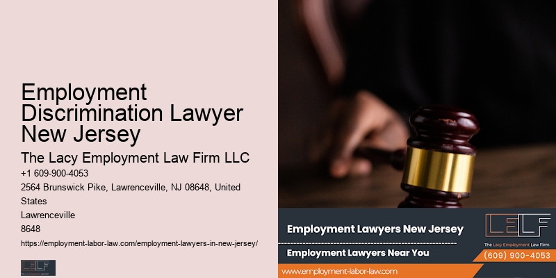 Employment Discrimination Lawyer New Jersey Employment Law Resources
