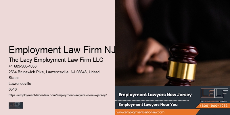 Employment Law Firm NJ Workplace Harassment Lawyer