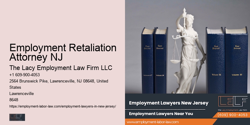 Employment Retaliation Attorney NJ Workplace Investigation Lawyer