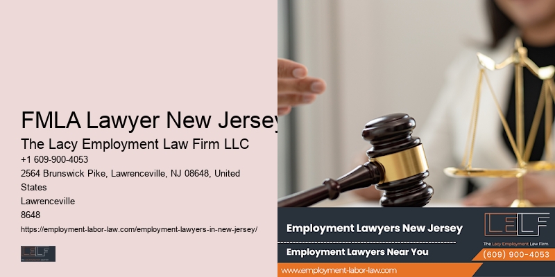 FMLA Lawyer New Jersey Retaliation Lawyer
