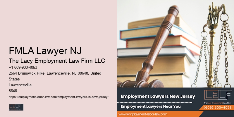 Employee Advocacy Attorney FMLA Lawyer NJ
