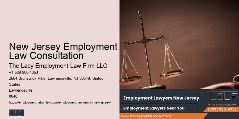 New Jersey Employment Law Consultation Retaliation Attorney