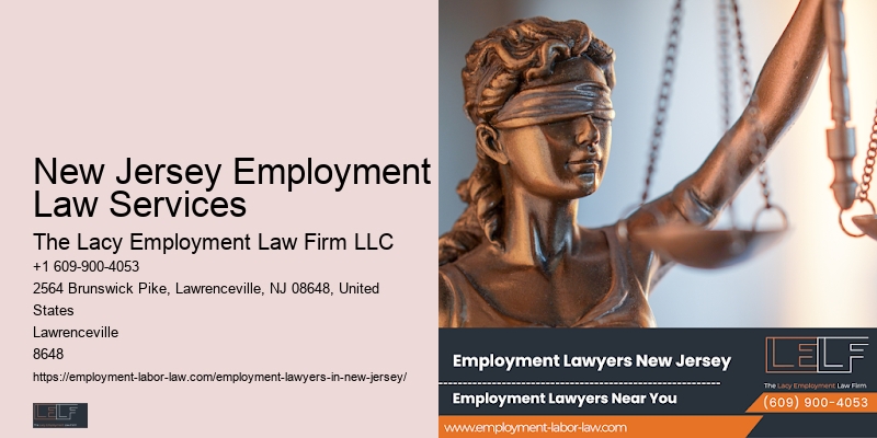New Jersey Employment Law Services Employment Law Practice