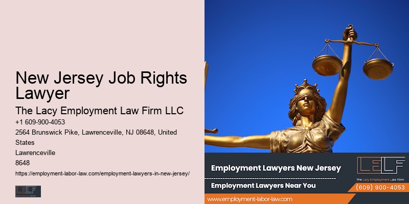 New Jersey Job Rights Lawyer Civil Rights Attorney