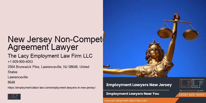 New Jersey Non-Compete Agreement Lawyer Employment Lawyer Consultation