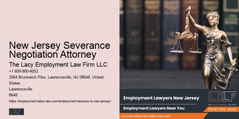 New Jersey Severance Negotiation Attorney Lawyer for Workplace Equity