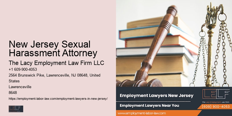 New Jersey Sexual Harassment Attorney Employment Lawyer