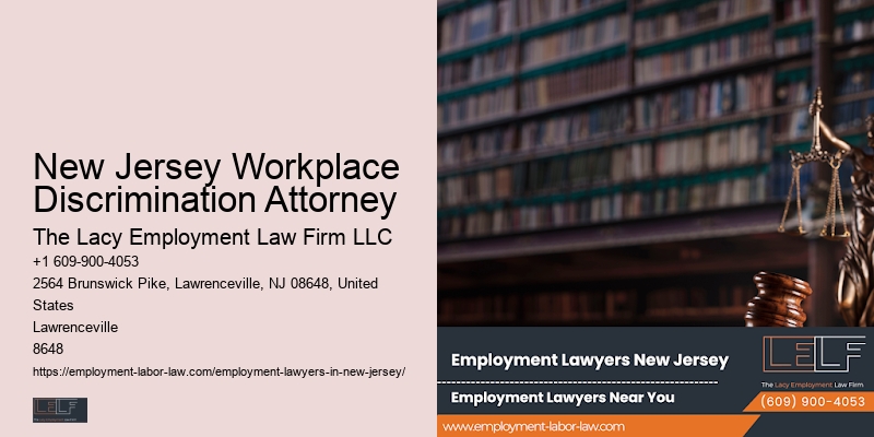 New Jersey Workplace Discrimination Attorney Workplace Safety Lawyer
