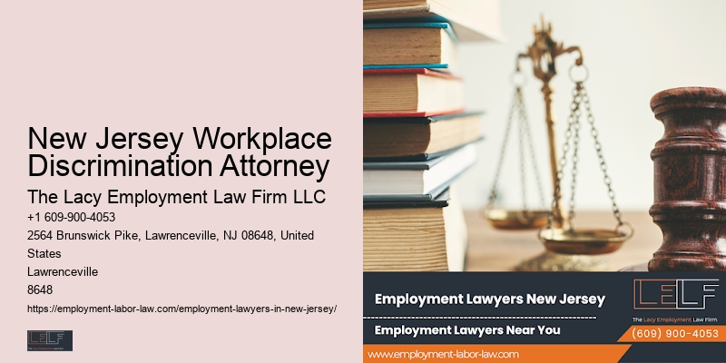 Employment Law Firm New Jersey Workplace Discrimination Attorney