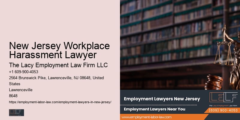 New Jersey Workplace Harassment Lawyer Attorney for Workplace Claims