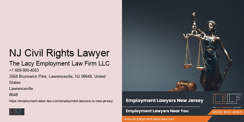 NJ Civil Rights Lawyer Employee Law Expert