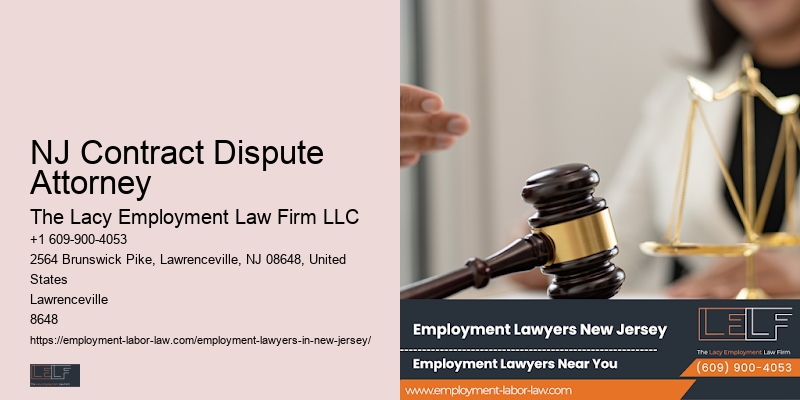 Best Employment Lawyer NJ Contract Dispute Attorney
