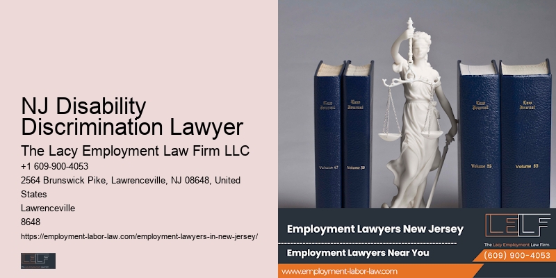 Severance Agreement Lawyer NJ Disability Discrimination Lawyer