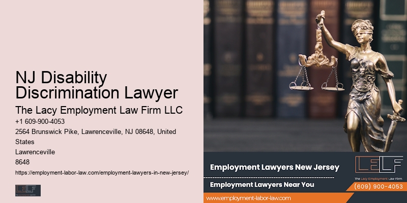 NJ Disability Discrimination Lawyer Workplace Disability Lawyer