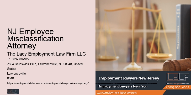 Local Employment Law Attorney NJ