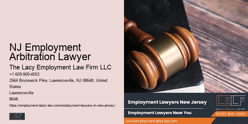 NJ Employment Arbitration Lawyer Employee Benefits Lawyer