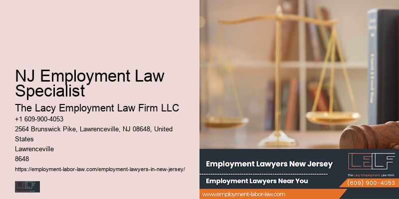 NJ Employment Law Specialist Workplace Rights Law Firm