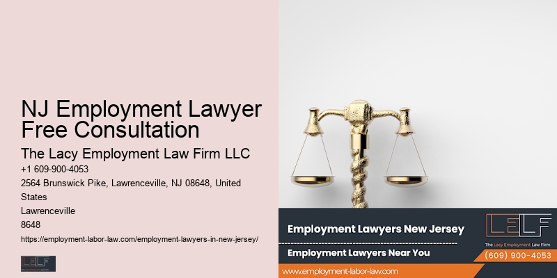 Best NJ Employment Lawyer Free Consultation Workplace Attorney