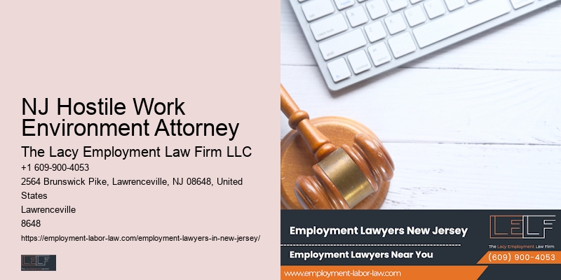 NJ Hostile Work Environment Attorney Severance Negotiations Specialist