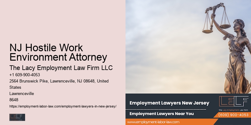 NJ Hostile Work Environment Attorney Employment Rights Law Firm