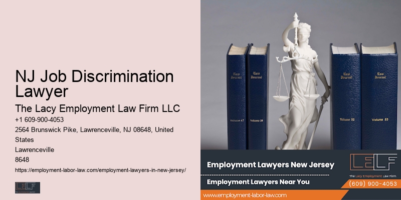 Severance Compensation Lawyer NJ Job Discrimination Lawyer