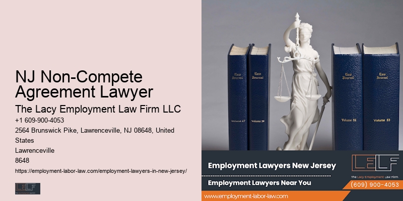 NJ Non-Compete Agreement Lawyer Attorney for Workplace Law