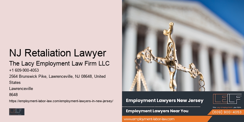Employment Law Advisor NJ Retaliation Lawyer