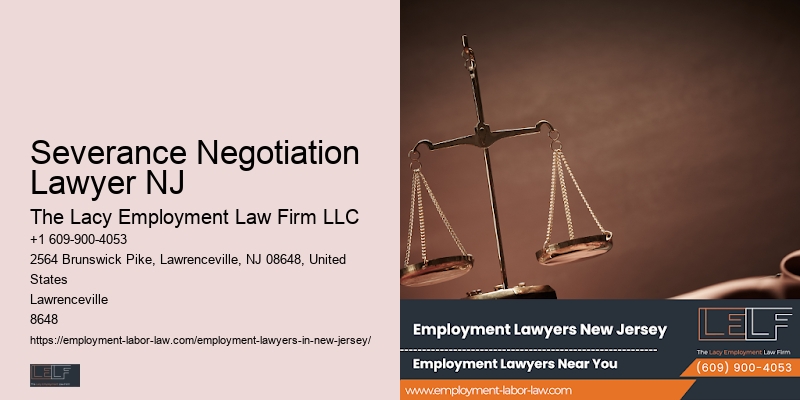 Severance Negotiation Lawyer NJ Employment Termination Attorney