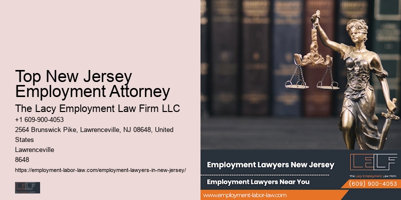 Top New Jersey Employment Attorney Employment Arbitration Lawyer
