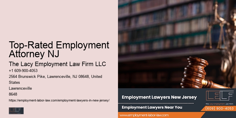 Top-Rated Employment Attorney NJ Worker Representation Lawyer