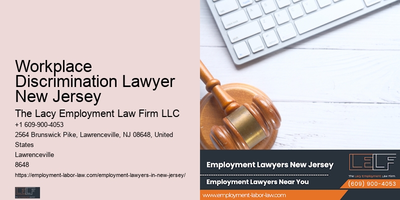 Workplace Discrimination Lawyer New Jersey Workplace Attorney