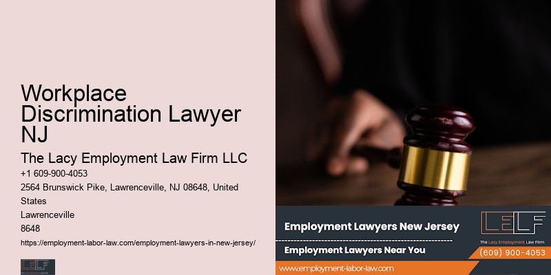 Workplace Discrimination Lawyer NJ Lawyer for Employee Harassment
