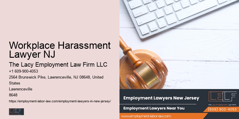 Workplace Harassment Lawyer NJ Employee Misconduct Defense Lawyer
