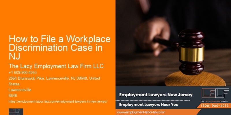 How to File a Workplace Discrimination Case in NJ