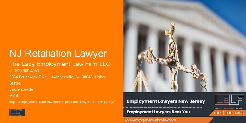 NJ Retaliation Lawyer