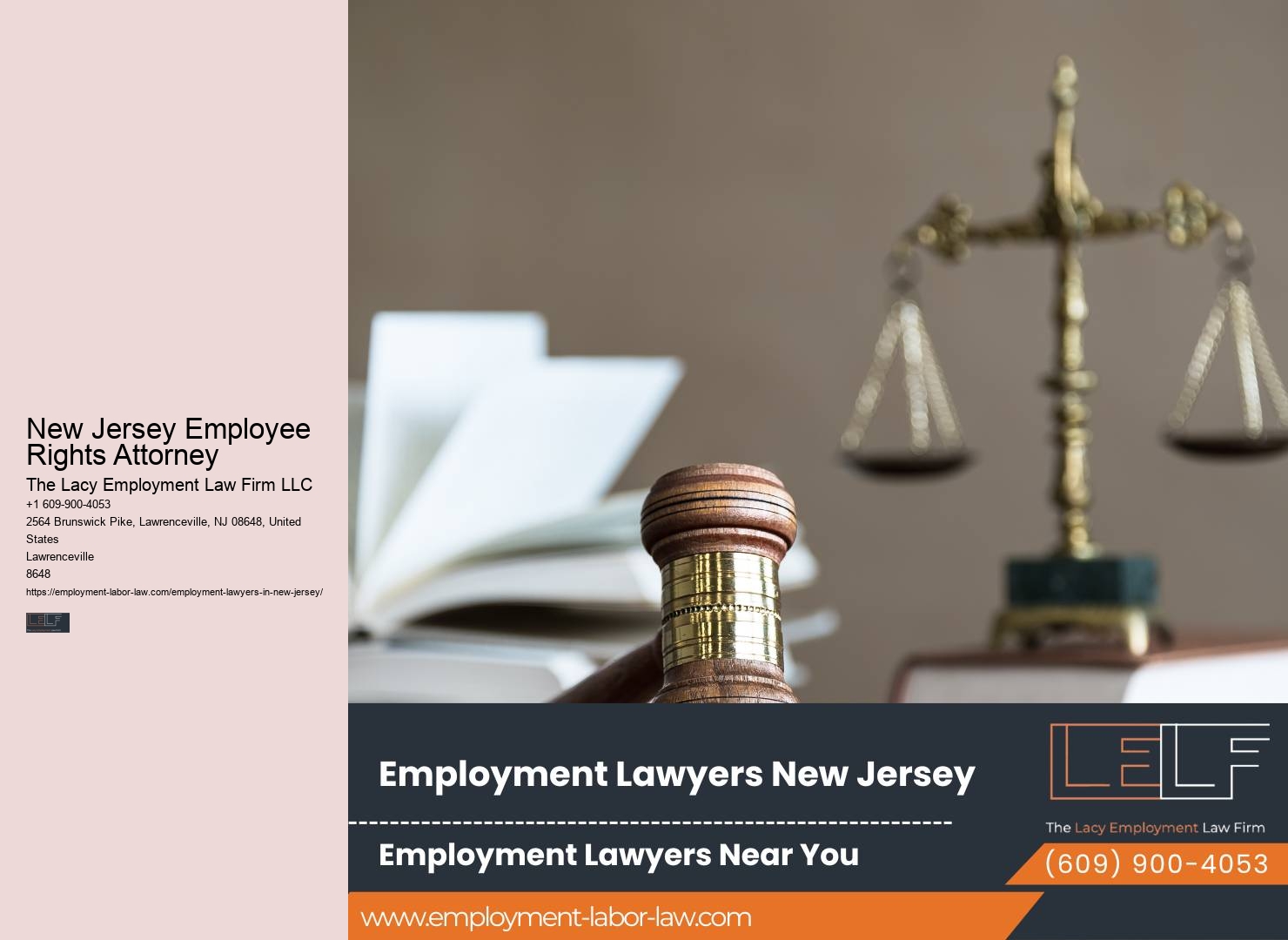New Jersey Employee Rights Attorney Employment Law Help