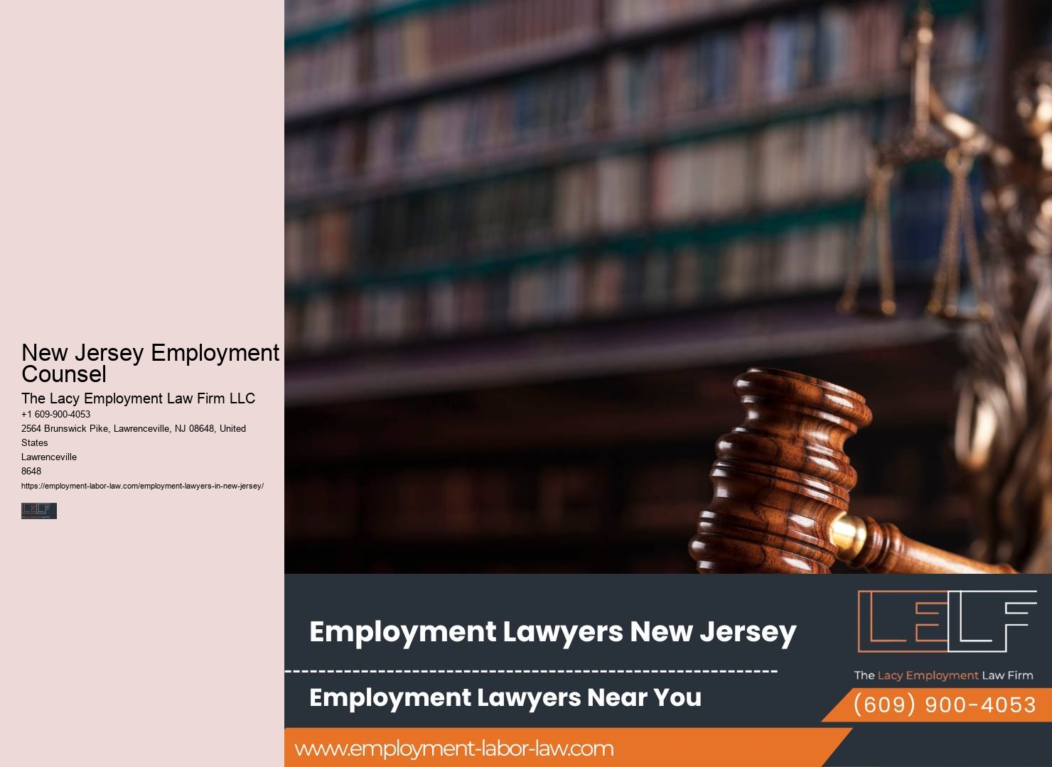 NJ Employment Legal Support