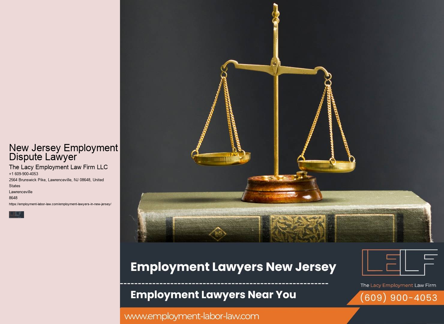 NJ Employee Legal Defense