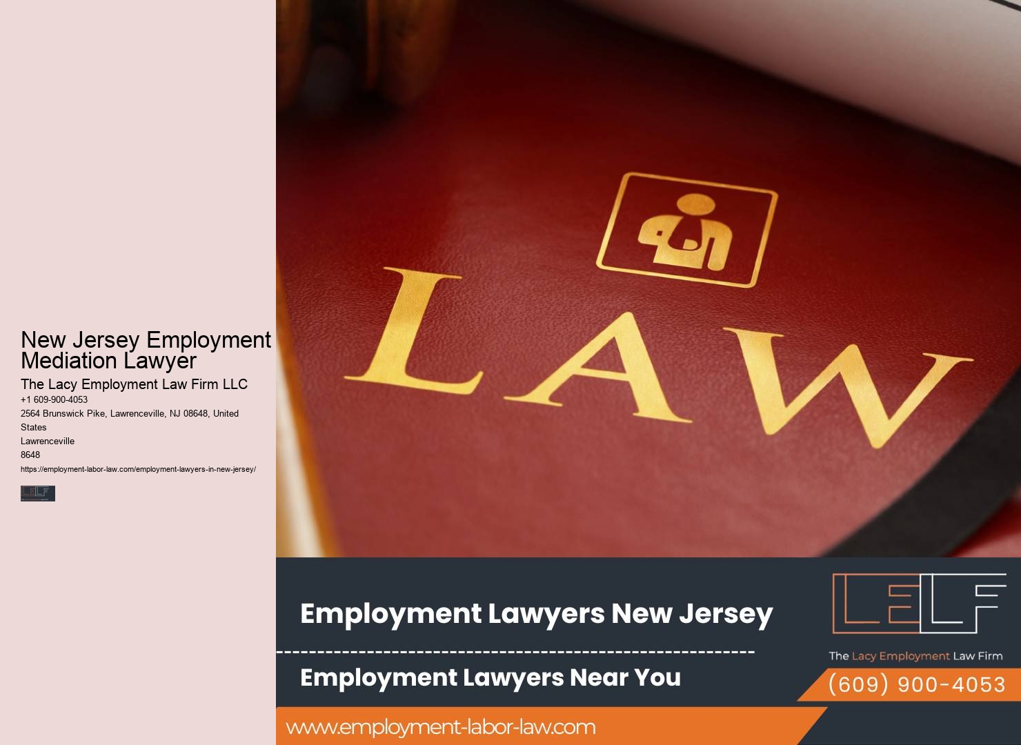 NJ Employment Law Expertise