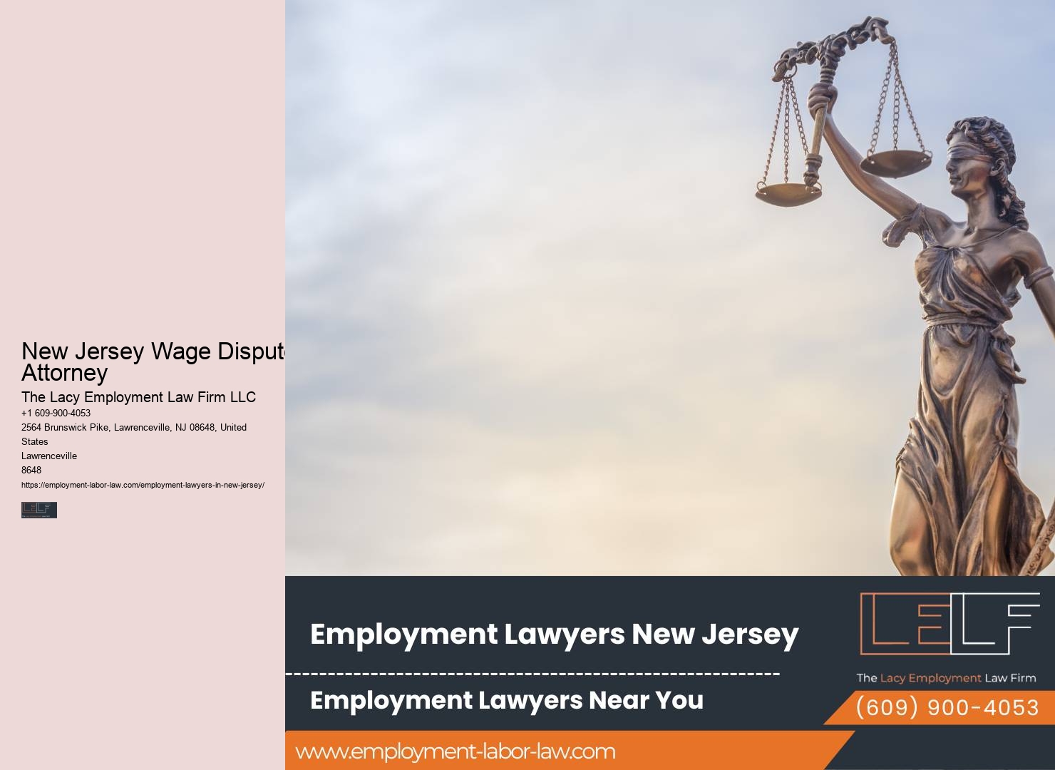 NJ Employment Legal Services