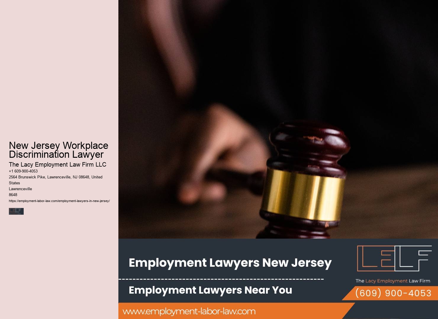 Expertise in Employment Law NJ