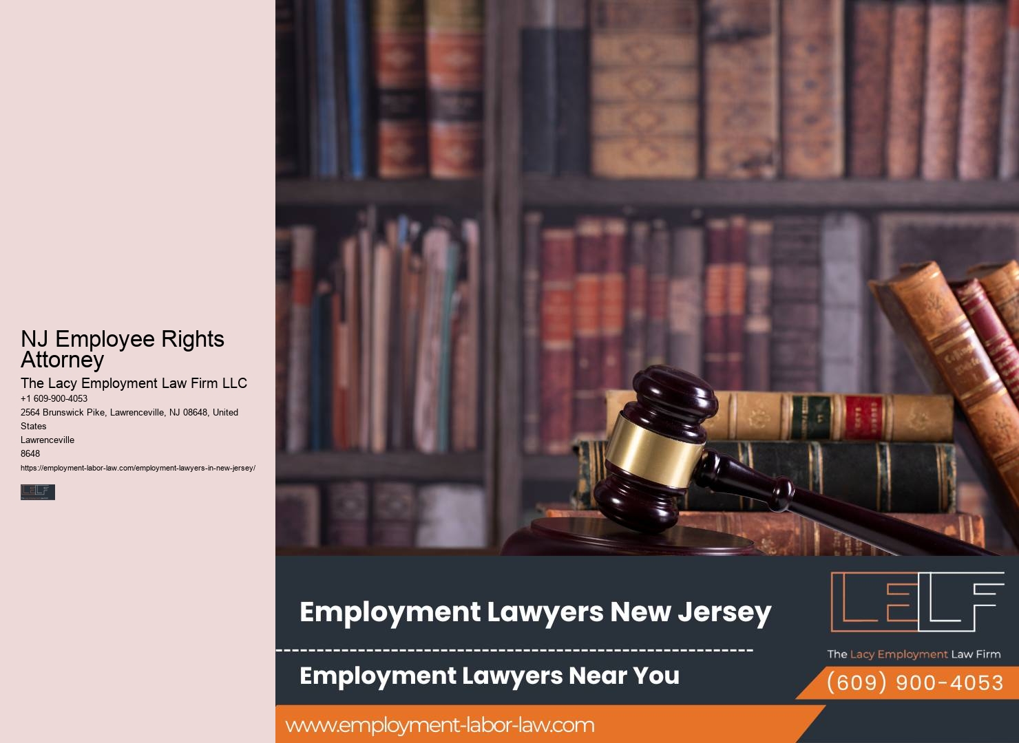 NJ Employee Rights Attorney Employment Mediation Lawyer