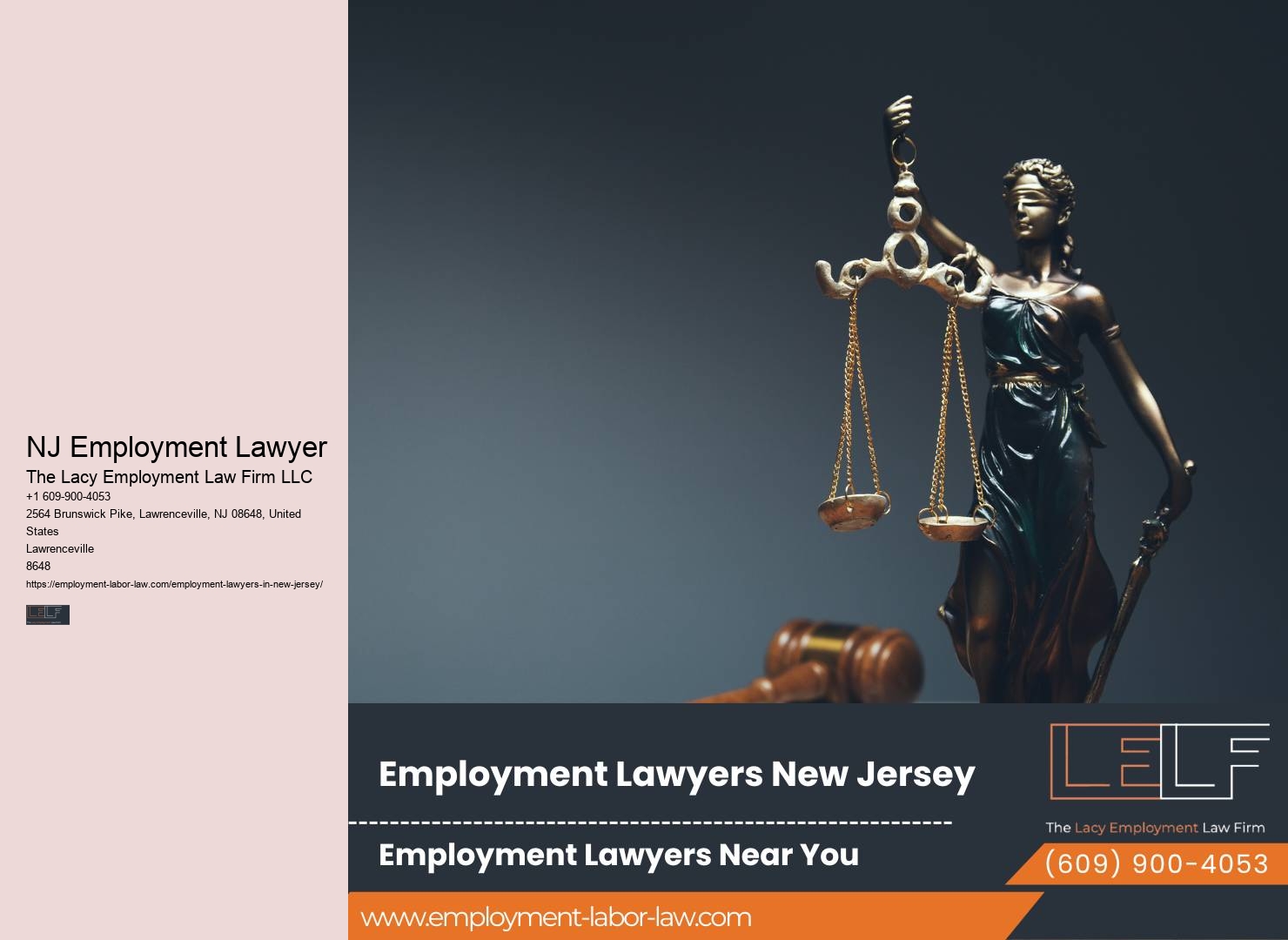 NJ Employment Legal Services