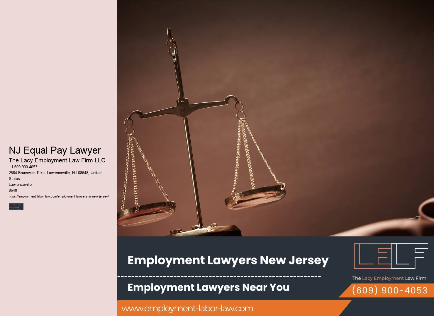 NJ Employee Law Attorney