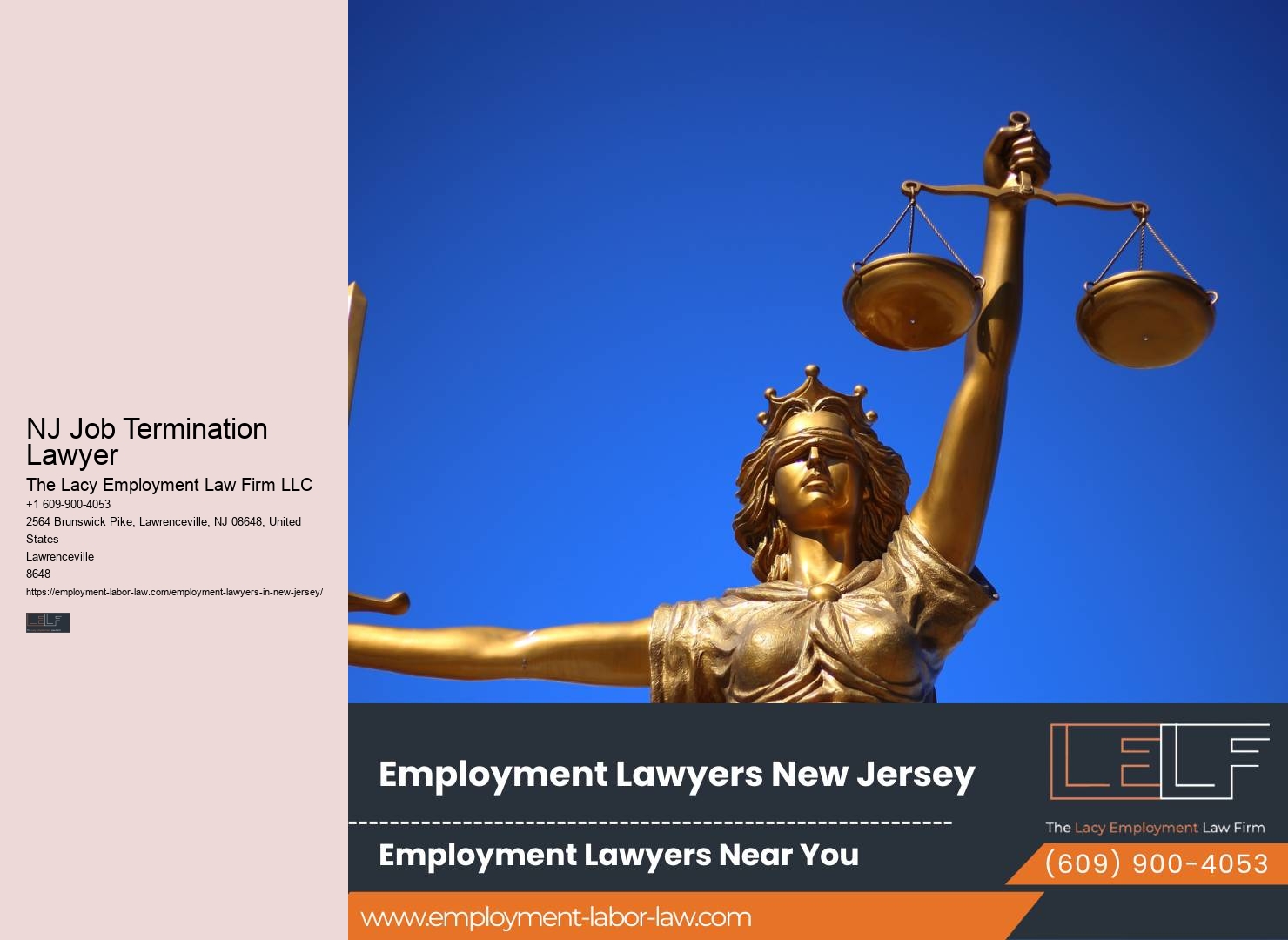 Wrongful Termination Lawyer NJ
