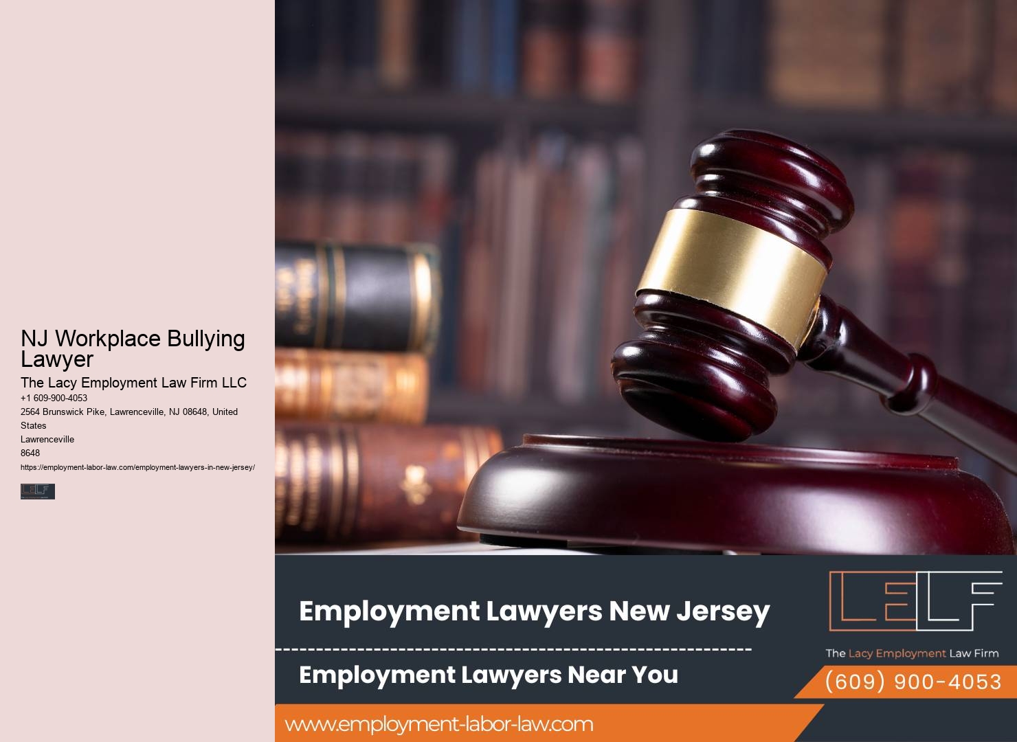 NJ Job Legal Advice