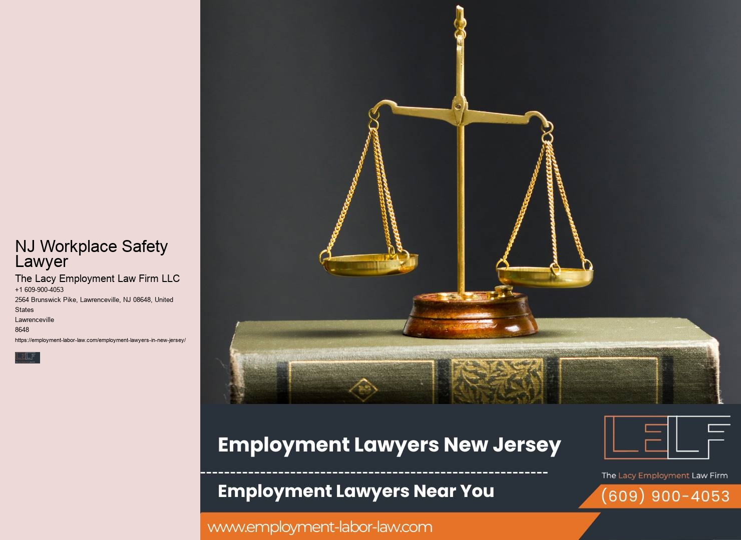 NJ Employee Legal Counsel