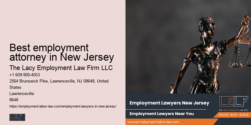 Best employment attorney in New Jersey employment law consultation comprehensive